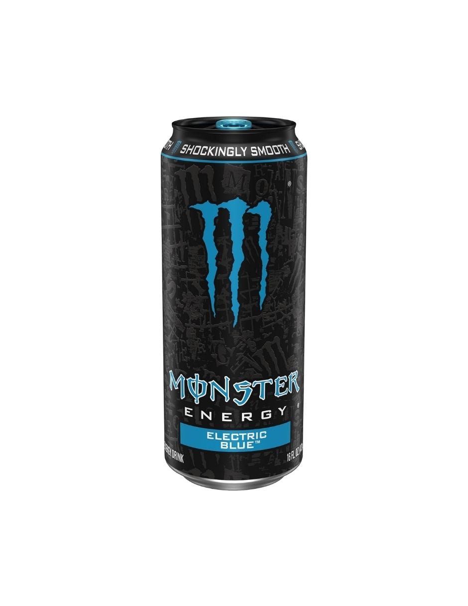 Bebida Energética Monster Energy Electric Blue – 473ml - 15 Pack