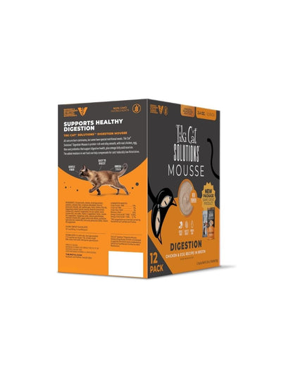 Comida Húmeda para Gatos Tiki Cat Solutions Digestión Pollo y Huevo Mousse 12 Pack