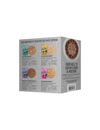 Caldo Húmedo para Gatos Tiki Cat Born Carnivore Paquete Variado 12 Pack