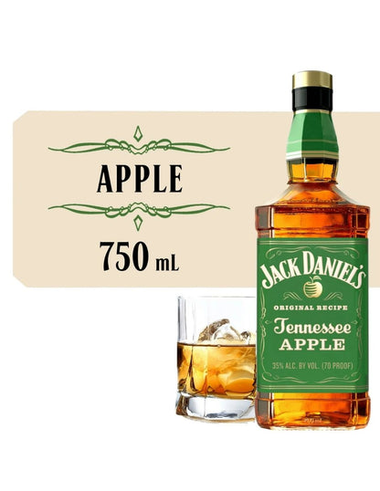 Whisky de Tennessee Sabor Manzana 750 ml - Jack Daniel's
