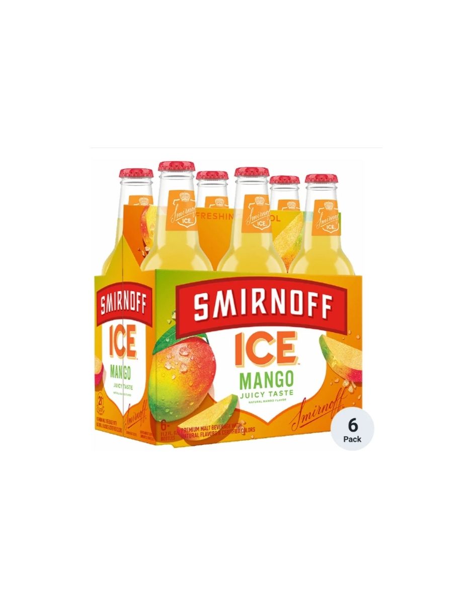 Bebida Alcohólica Sabor Mango 4.5% Alc. 335ml - Smirnoff Ice
