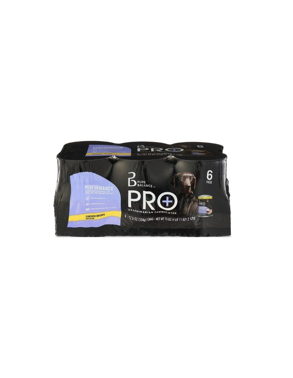Comida húmeda para perros Pure Balance Pro+ de pollo 6 Pack 2.12kg