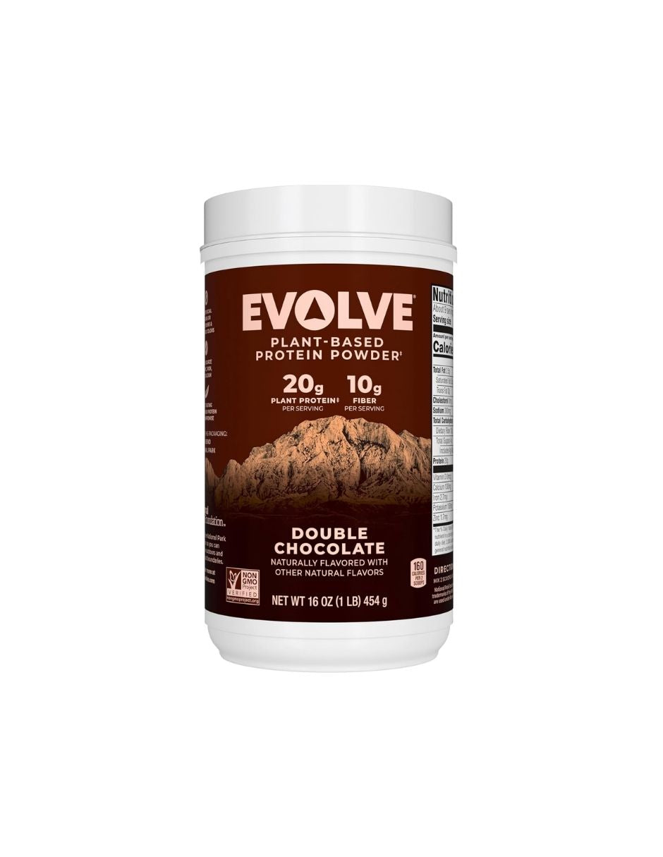 Proteína en Polvo Vegetal Evolve Chocolate 20g Proteína 454gr