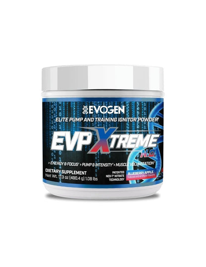 Pre-work Evogen EVP Xtreme en Polvo Manzana Arándano 40 Porciones