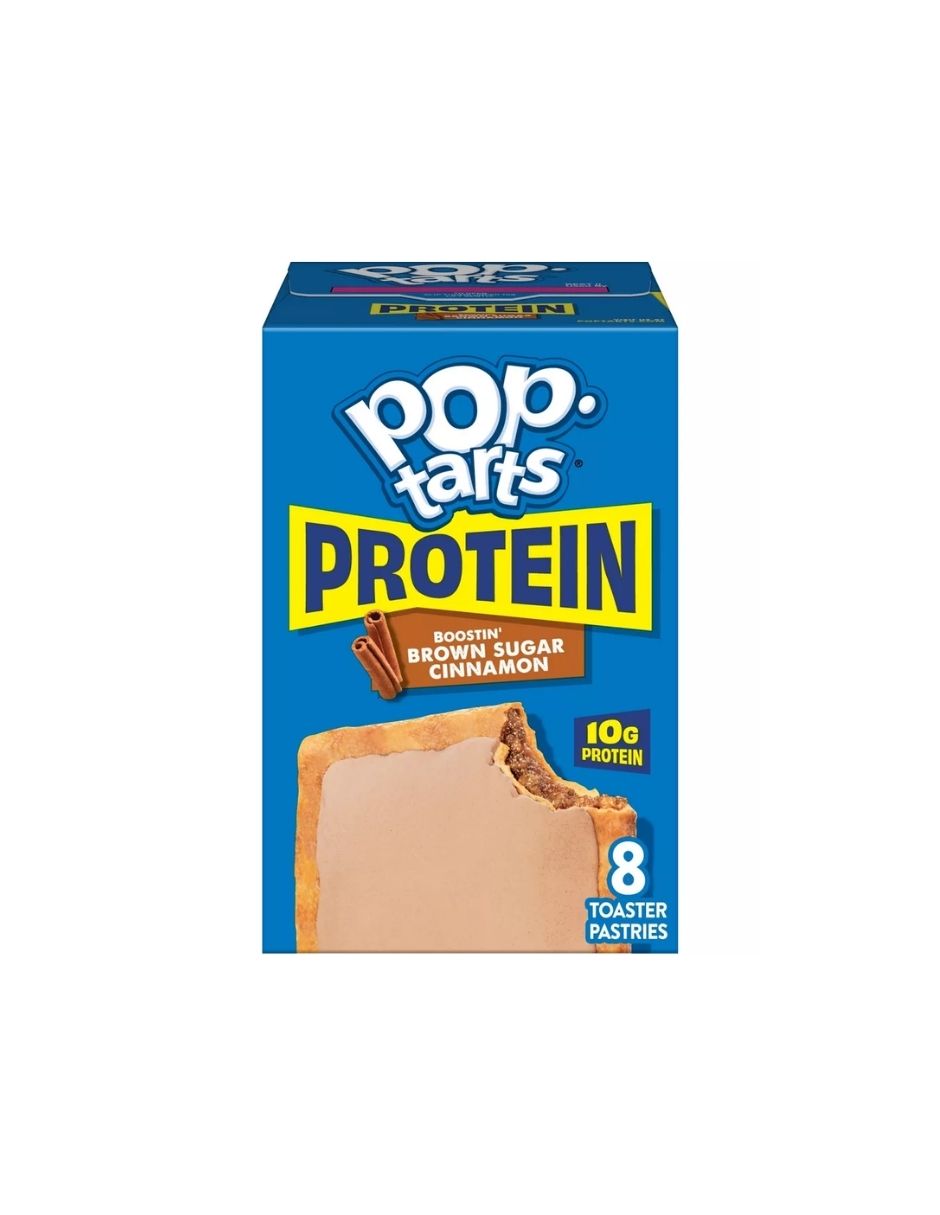 Pop Tarts Sabor Fresa Arándano y Azúcar Con Canela 8 Pack, 408gr