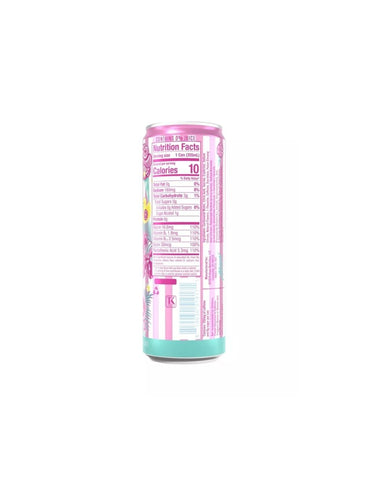 Bebida energética Alani Nu Zero Sugar Sabor Algodón De Azúcar 355ml