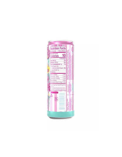 Bebida energética Alani Nu Zero Sugar Sabor Algodón De Azúcar 355ml