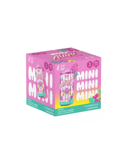 Bebida Energética Alani Nu Cotton Candy Mini 4pack, 250ml
