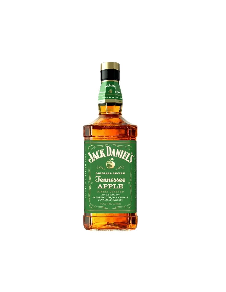 Whisky de Tennessee Sabor Manzana 750 ml - Jack Daniel's
