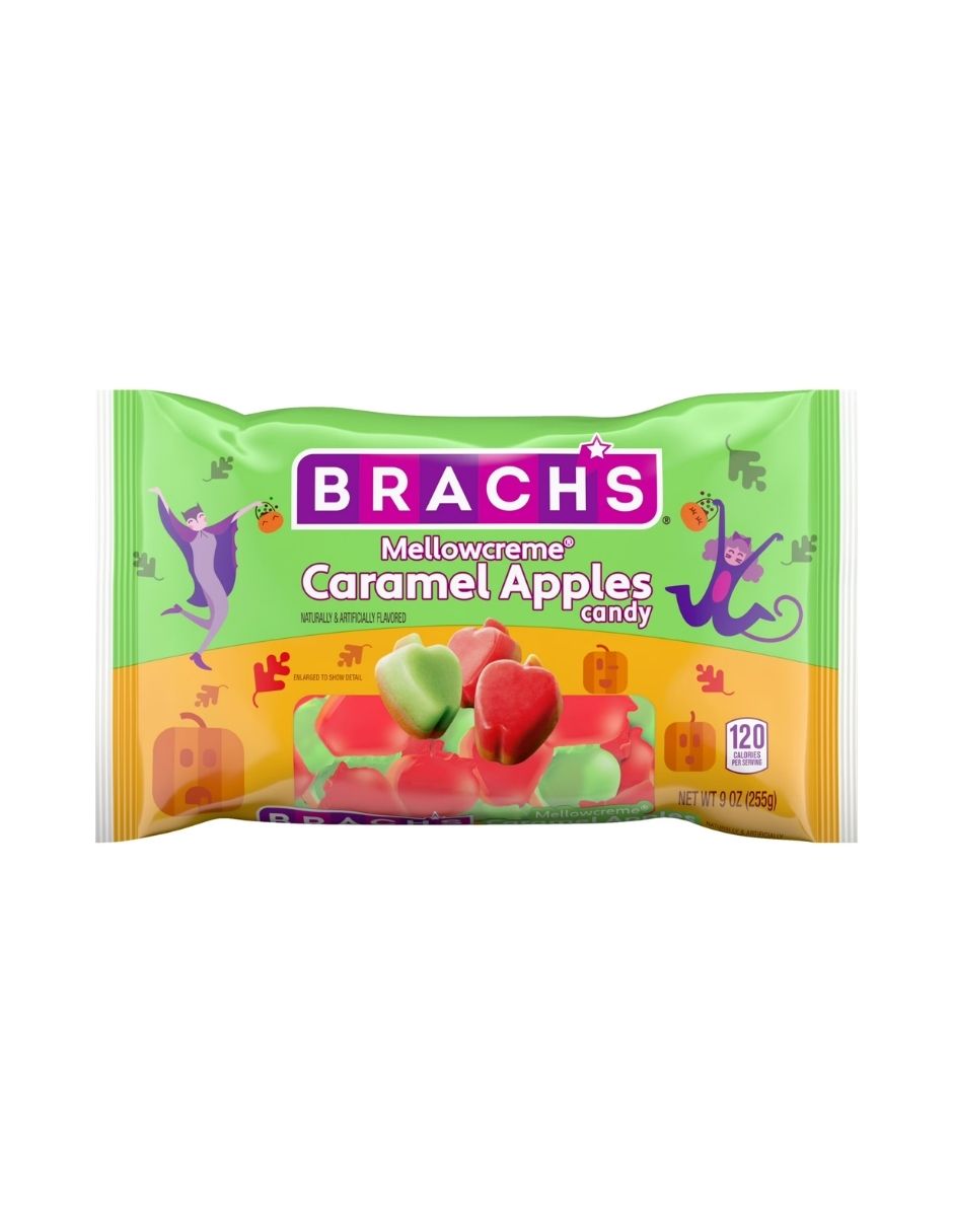 Brach’s Caramelo de Manzana y Mellowcreme Bolsa de Halloween 255.1 gr