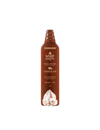 Whip Shots Crema batida con infusión de vodka bebidas 18+, 200ml