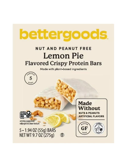 Bettergoods Barras de Proteína Crujientes Sin Gluten 275 gr (Variedad)