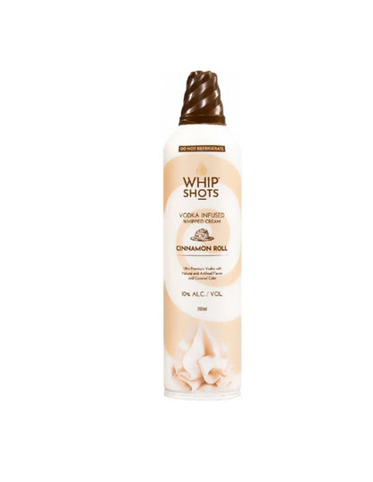 Whip Shots Crema batida con infusión de vodka bebidas 18+, 200ml