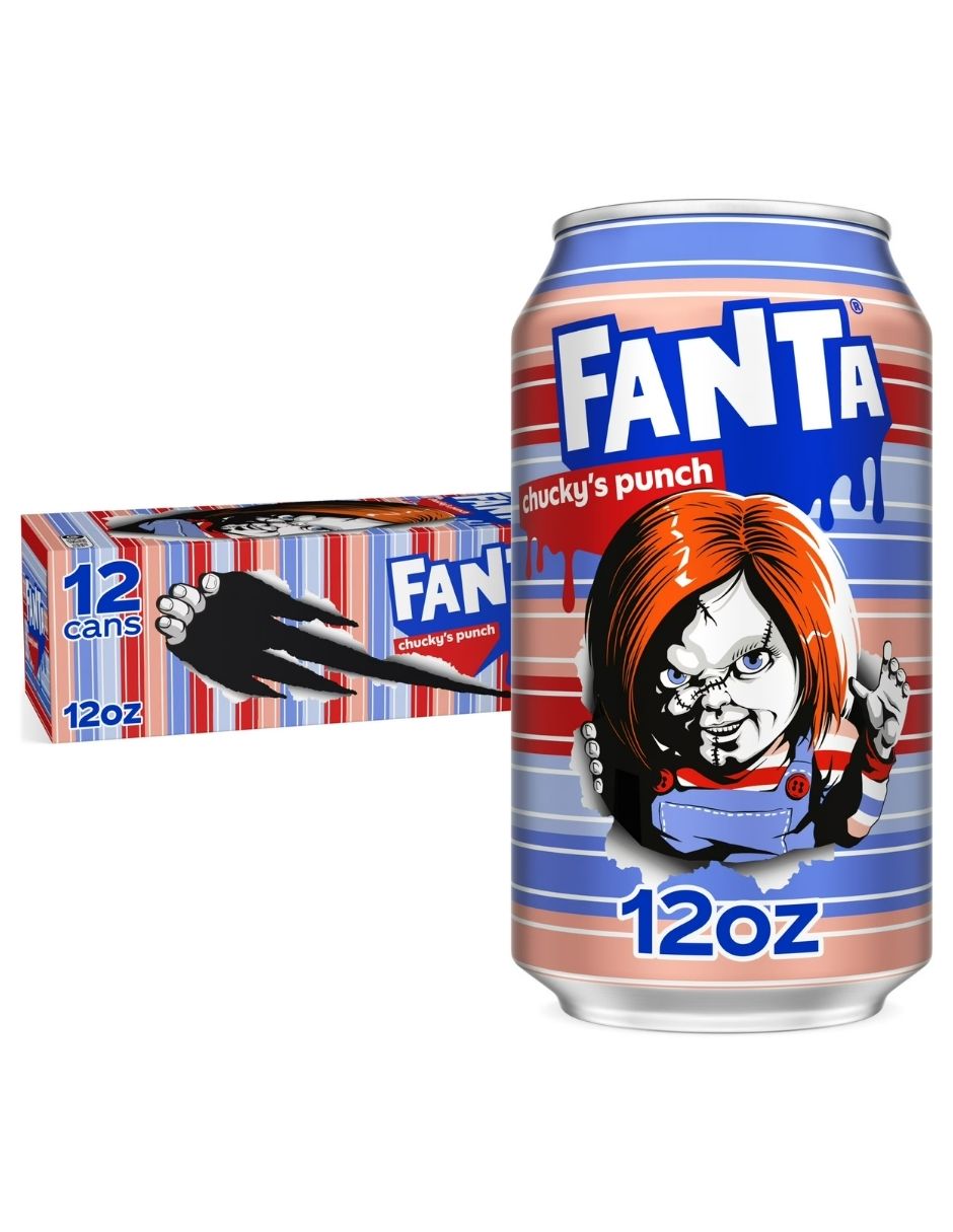 Refresco Fanta Edición Halloween 12 Latas (Variedad)