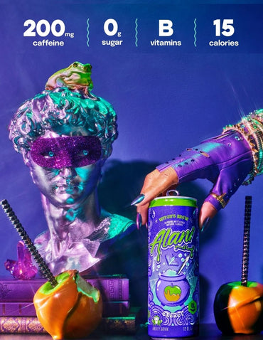Bebida Energética Sin Azúcar Alani Nu Cerveza de Bruja, 12 latas