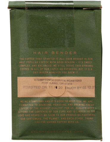 Café Molido Stumptown Hair Bender  340gr – Hair bender