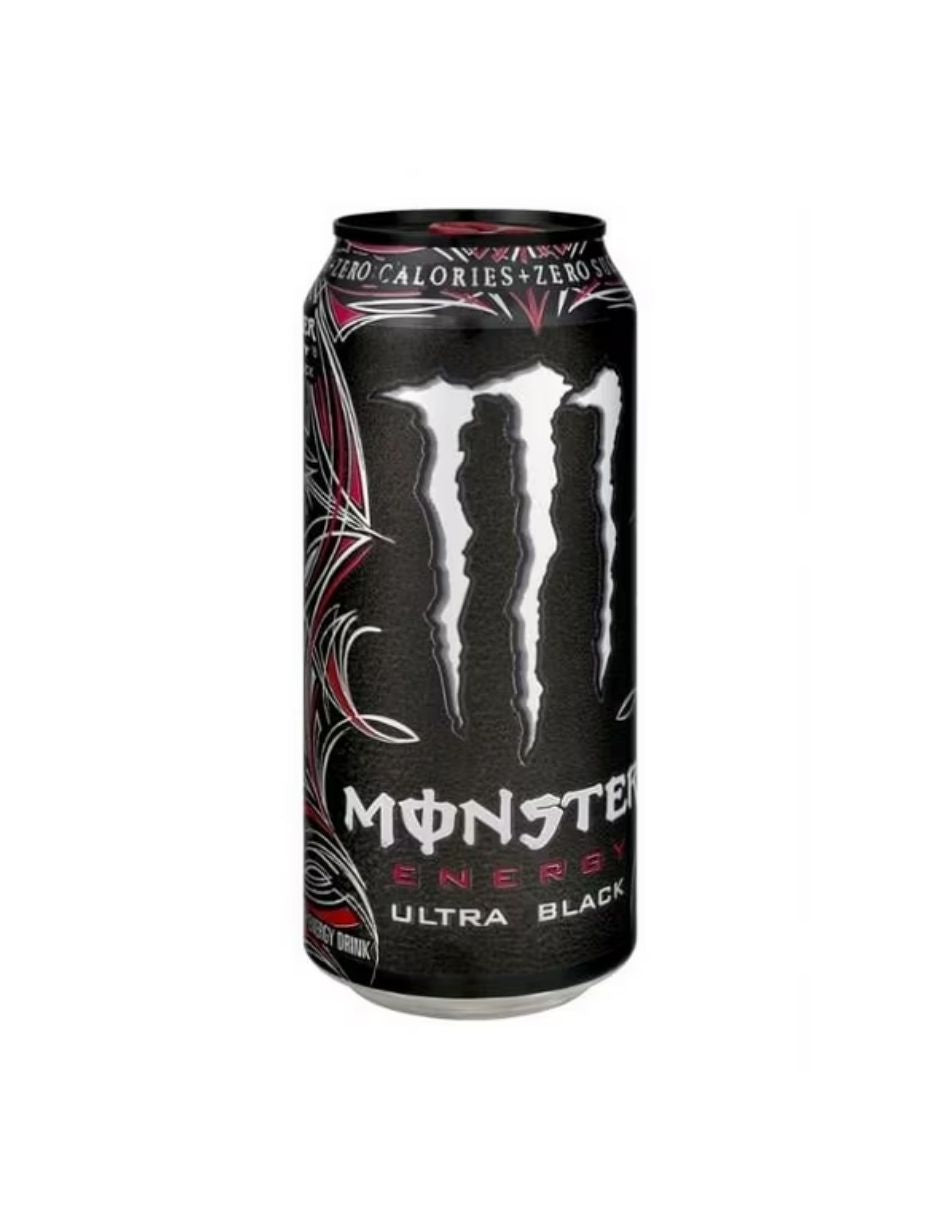 Bebida Energética Monster Ultra Negra 473 ml Sin Azúcar