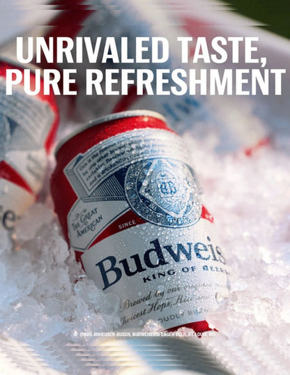Cerveza Lager Americana Budweiser Paquete 12 pack 354ml