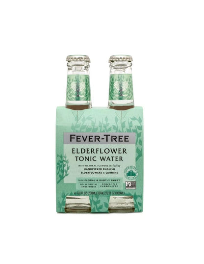 Agua Tónica de Flor de Saúco Fever-Tree – 4 pack de 200 ml