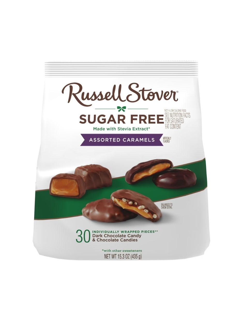 Chocolates Surtidos Sin Azúcar – Russell Stover 439gr