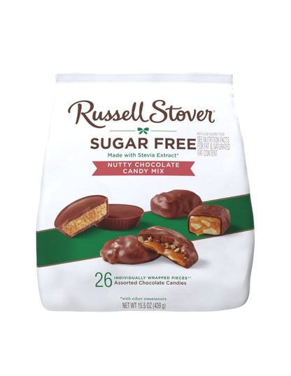 Chocolates Surtidos Sin Azúcar – Russell Stover 439gr