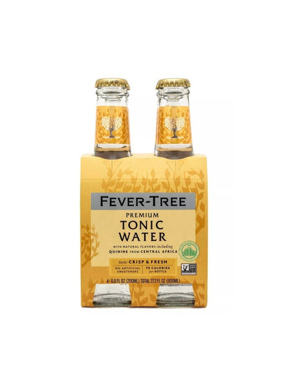 Agua Tónica India Premium Fever-Tree – 4 Pack Botellas de 200 ml
