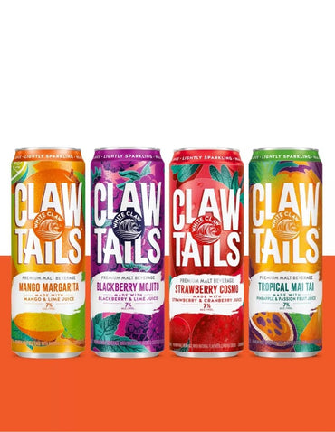 Bebida de Malta Saborizada 7% Alc./Vol.  – 12 Pack, 355ml - White Claw Clawtails