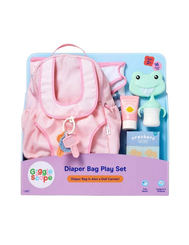 Set de Juego Gigglescape con Pañalera para Muñecas