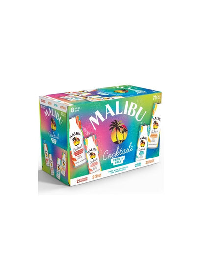 Cócteles Listos para Beber 14% Alc./Vol. Malibu – 8 Pack de 355 mL