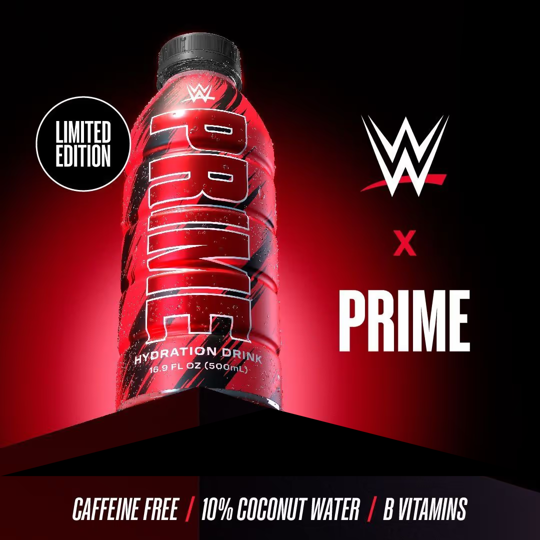 Prime Sports Drink WWE - Bebida de hidratación de 500 ml