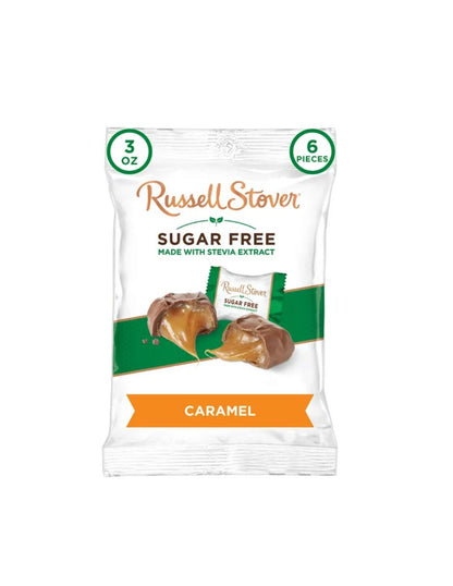 Russell Stover chocolate sin azúcar con Stevia 85gr