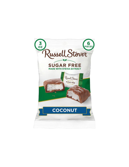 Russell Stover chocolate sin azúcar con Stevia 85gr