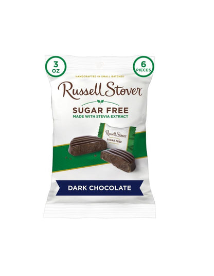 Russell Stover chocolate sin azúcar con Stevia 85gr