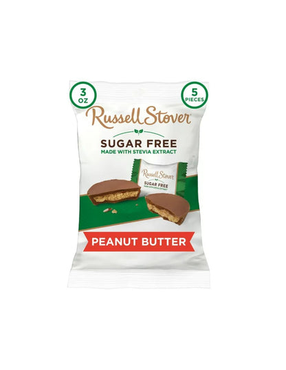 Russell Stover chocolate sin azúcar con Stevia 85gr