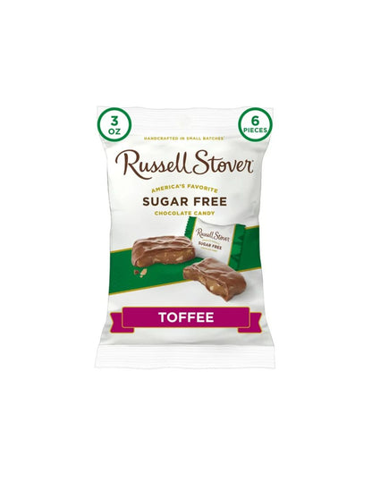 Russell Stover chocolate sin azúcar con Stevia 85gr