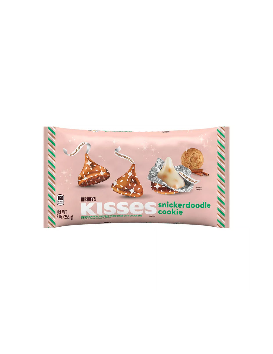 Hershey’s Kisses snickerdoodle navideños 255 g
