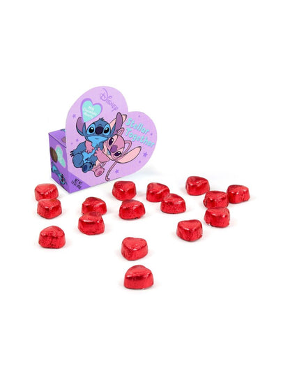 San valentin caja de stitch con chocolates 45gr