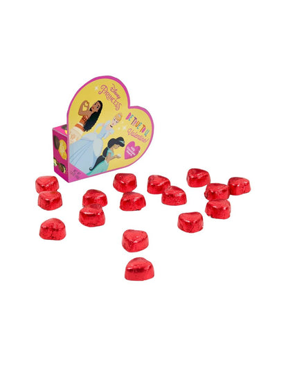 San valentin caja de princesas con chocolates 45gr