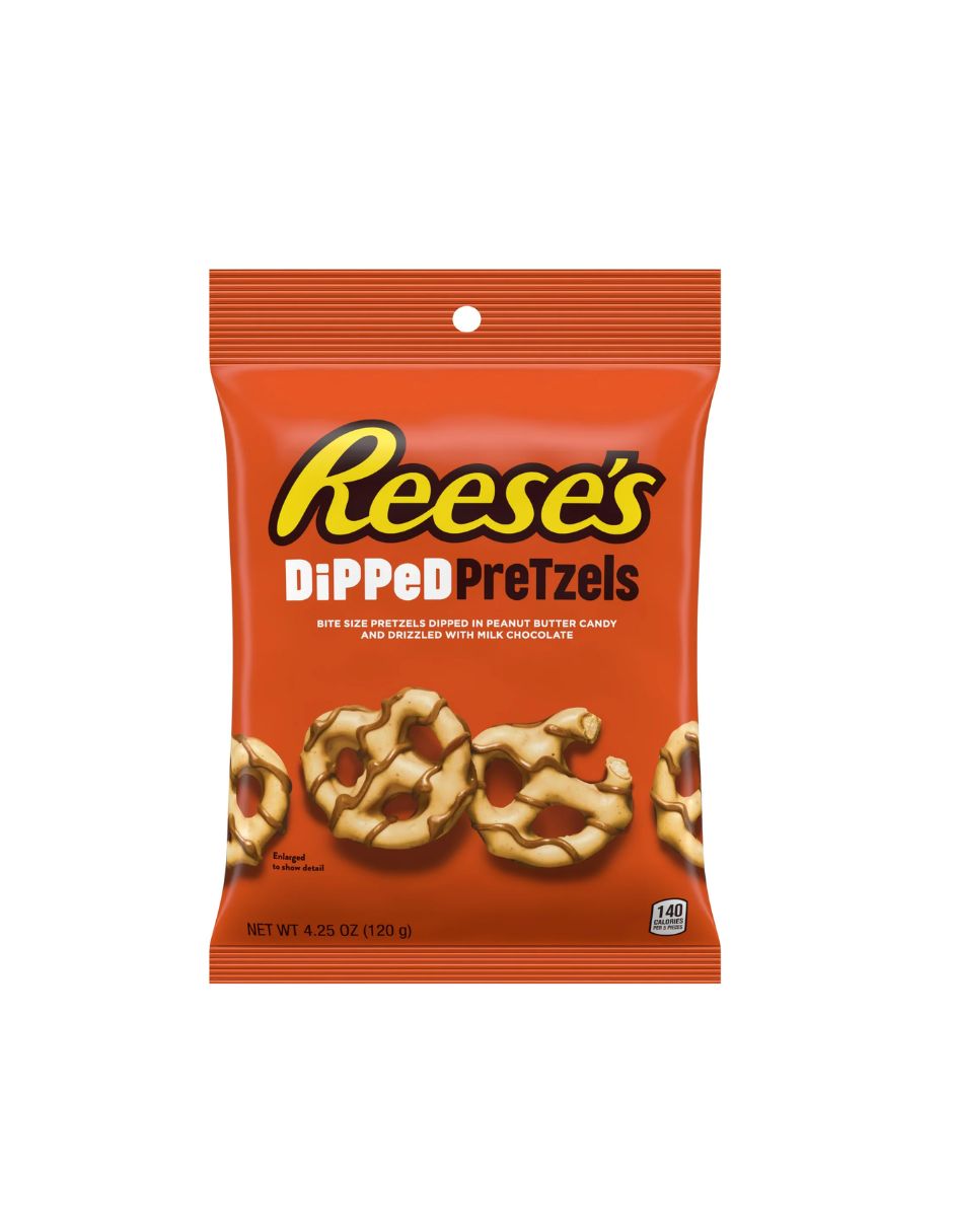 Reeses Peanut Butter Dipped Pretzels 120 grs