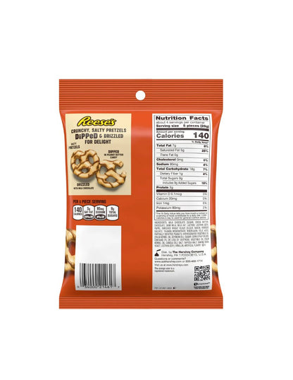 Reeses Peanut Butter Dipped Pretzels 120 grs