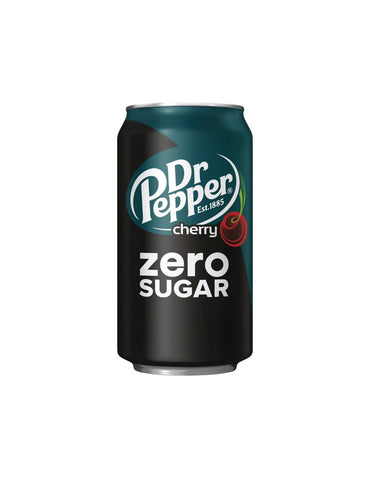 Refresco Dr Pepper sin azúcar Cherry 12 pack