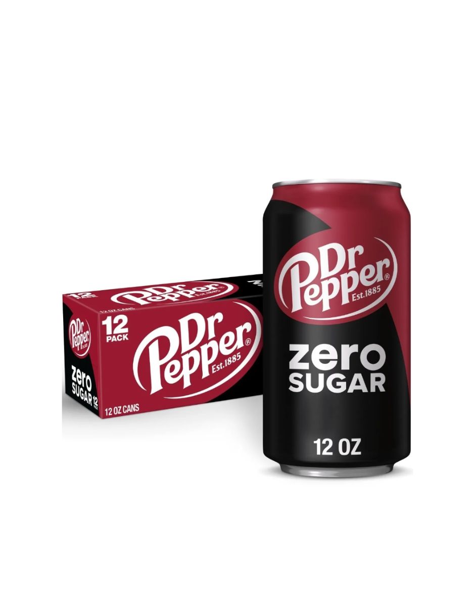 Refresco Dr Pepper Zero Sugar 12 pack