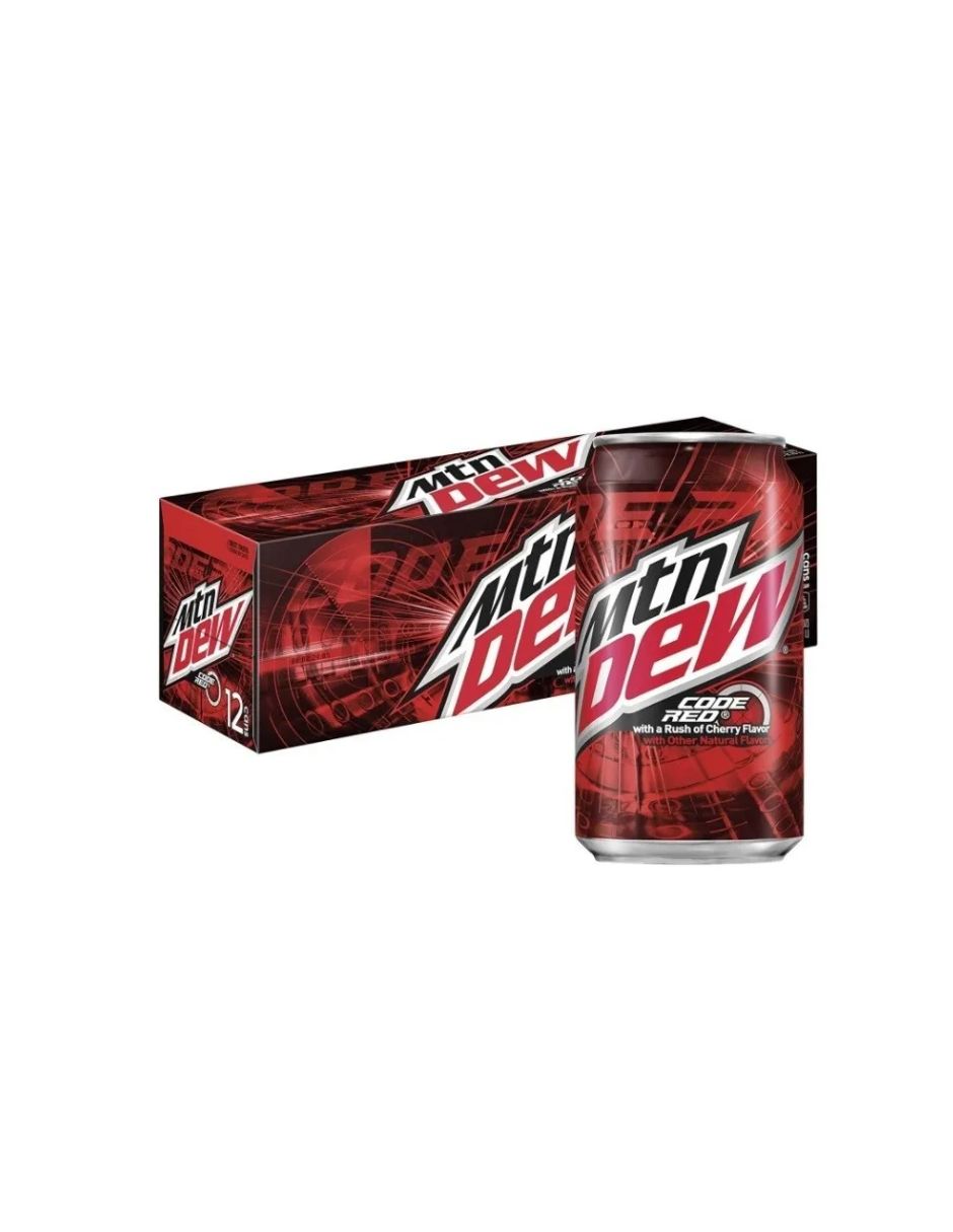 Refresco Mtn Dew Code Red 12pack