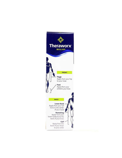 Theraworx Spray de acción rápida para calambres y dolor muscular 210ml