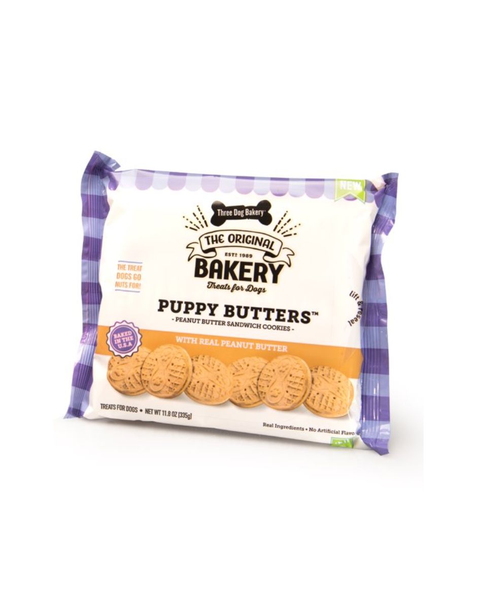 Three Dog Bakery galleta de mantequilla para cachorros 335gr