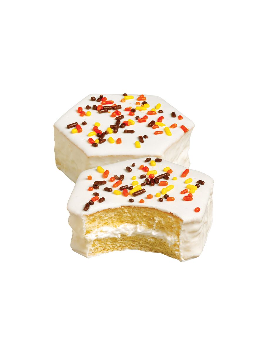 Little Debbie Fall Party Cake Sabor Vainilla 10 piezas