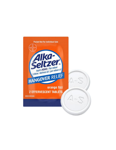 Alka-Seltzer Alivio efervescente para la resaca 20 tabletas