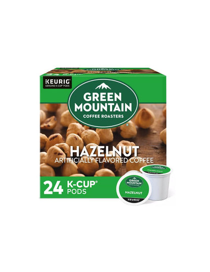 Café Green Mountain cápsulas de café con sabor Avellanas 24 pods