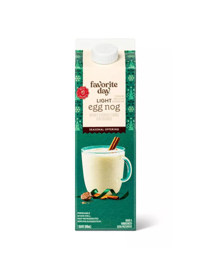 Favorite Day egg nog ligero 946ml