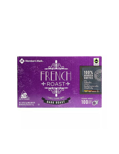 Member's Mark cápsulas keurig french toast 100 pzas.